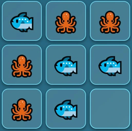 Underwater Tic Tac Toe